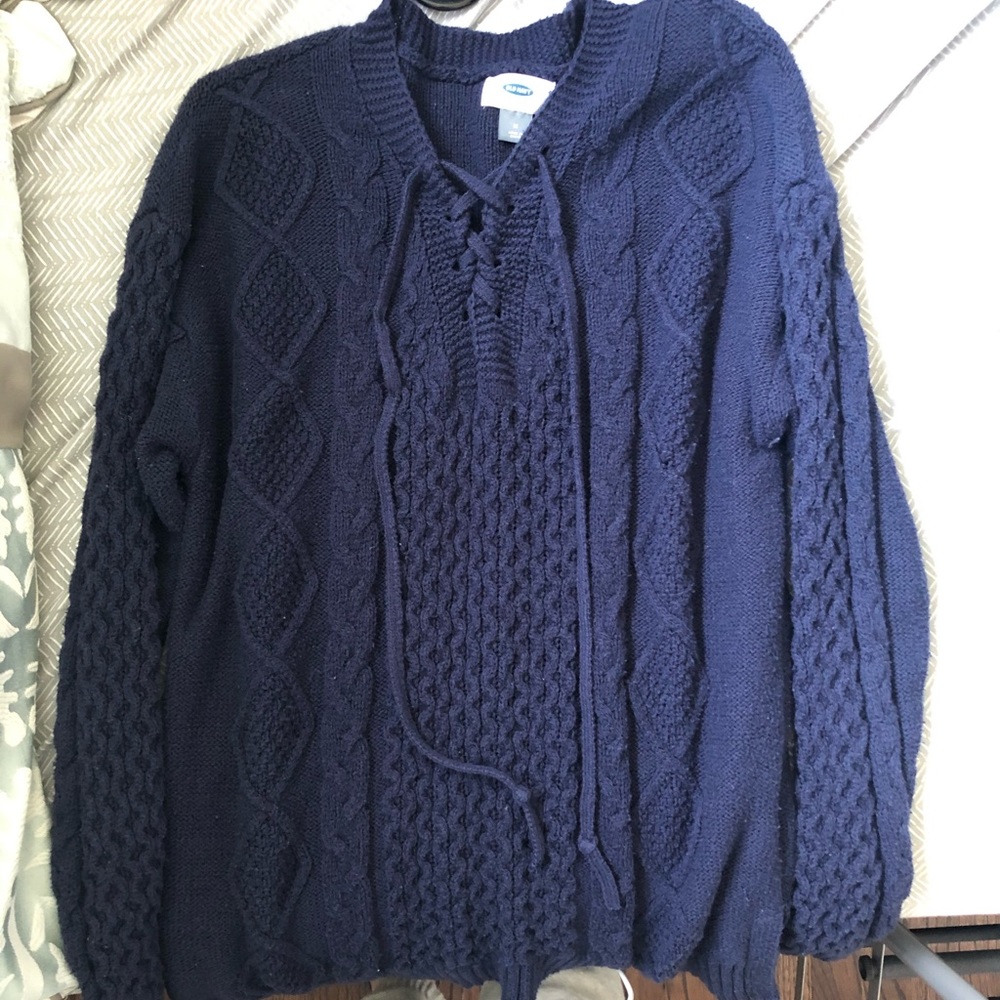 Blue agile sweater!